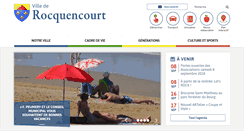 Desktop Screenshot of mairie-rocquencourt.fr